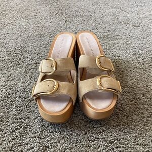 Veronica Beard Halifax suede clog mule size 10 new